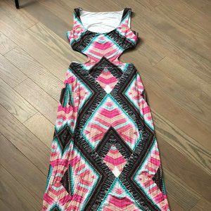 bebe maxi dress